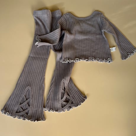 kids/junior Front cross pants