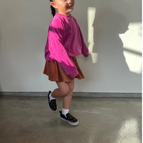 light velour skirt