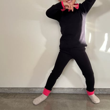 Kids / biclor leggings