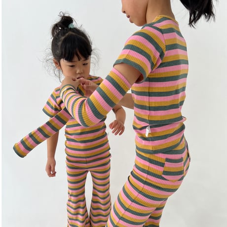 kids border Tee 40701