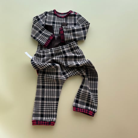 checkcheck  Baby strap pants