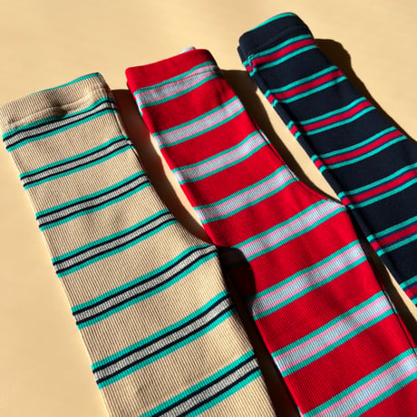 rétro border / kids leggings2311