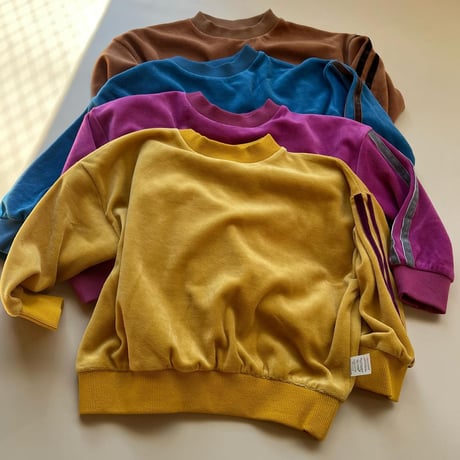 light velour sweat TOPs
