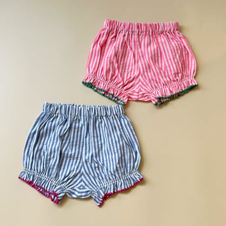 stripe pumpkin pants
