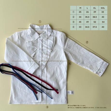 3ribbon shirt