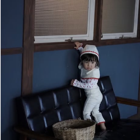 rose ribbon baby widepants