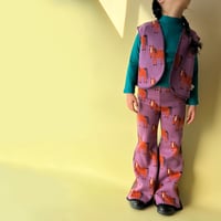 kids knit uraomote bellbottom