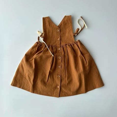 linencotton KIDS 3way bicolor DRESS