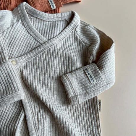 slub rib NEW born suits