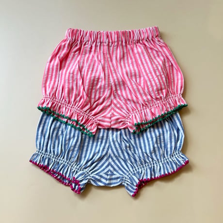 stripe pumpkin pants