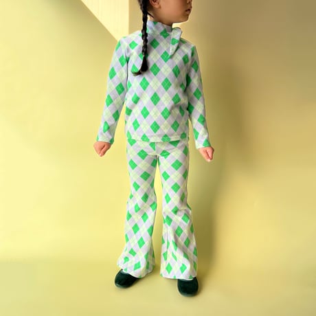 argyle kids bellbottom