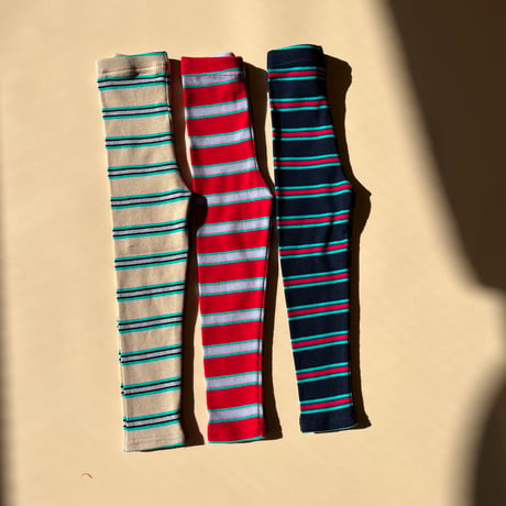 rétro border / kids leggings2311
