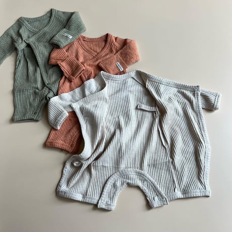 slub rib NEW born suits