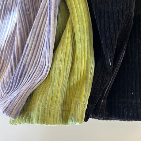 MOM corduroy wide pants