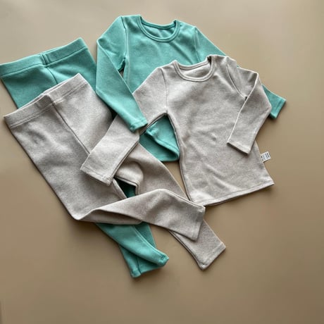 KIDS separate / standard  tops + leggings 2set