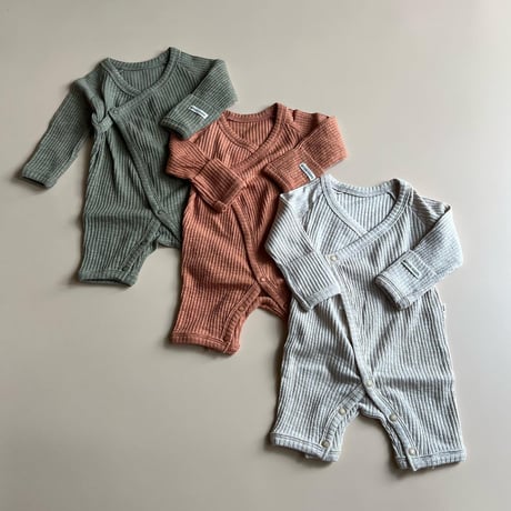 slub rib NEW born suits