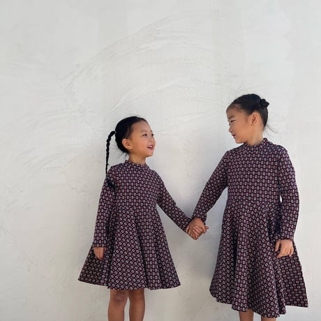 nostalgic / high neck dress