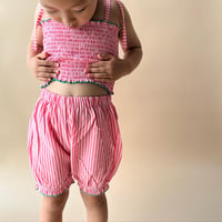 stripe pumpkin pants