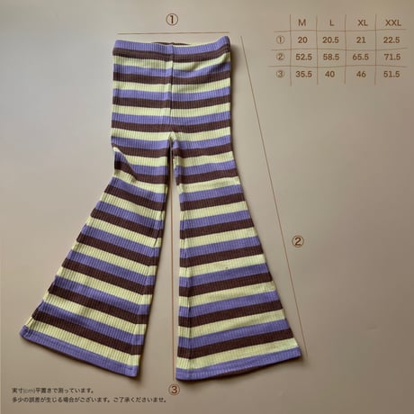 kids border bellbottom 40703