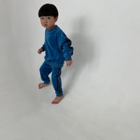 light velour sweat TOPs