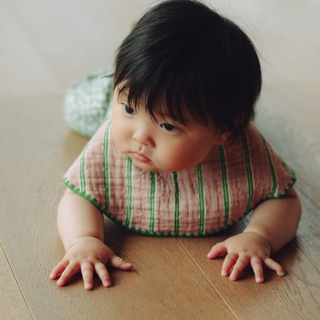 reversible bib【Border×Ohana】
