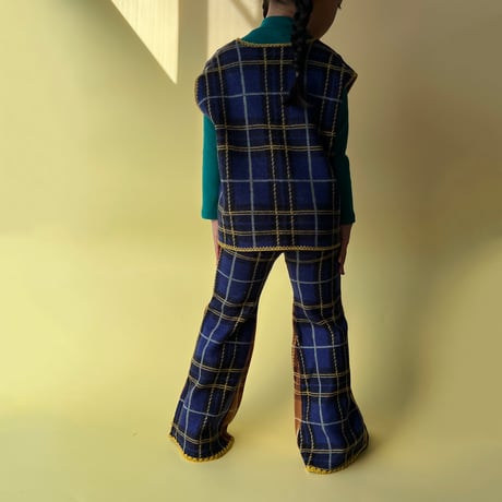 kids knit uraomote bellbottom