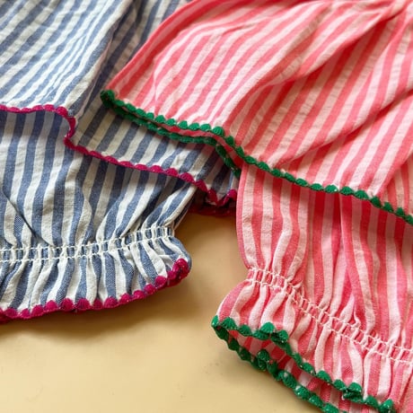 stripe pumpkin pants