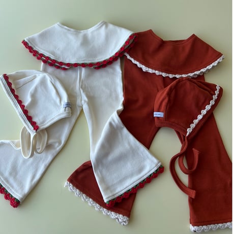 rose ribbon bonnet