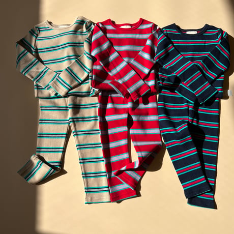 rétro border / kids leggings2311