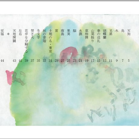 小原眞紀子・小原憲二詩画集『水の領分』