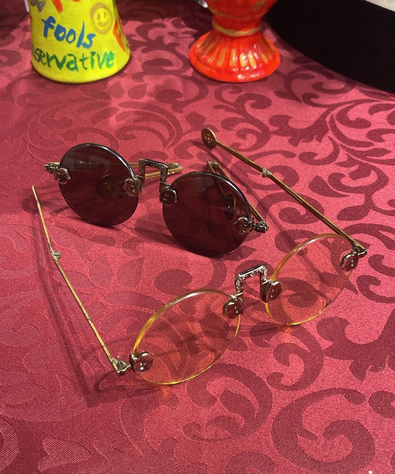 中国　サングラス　眼鏡　アンティーク　お土産 オールド上海 レプリカ サングラス | GUGU