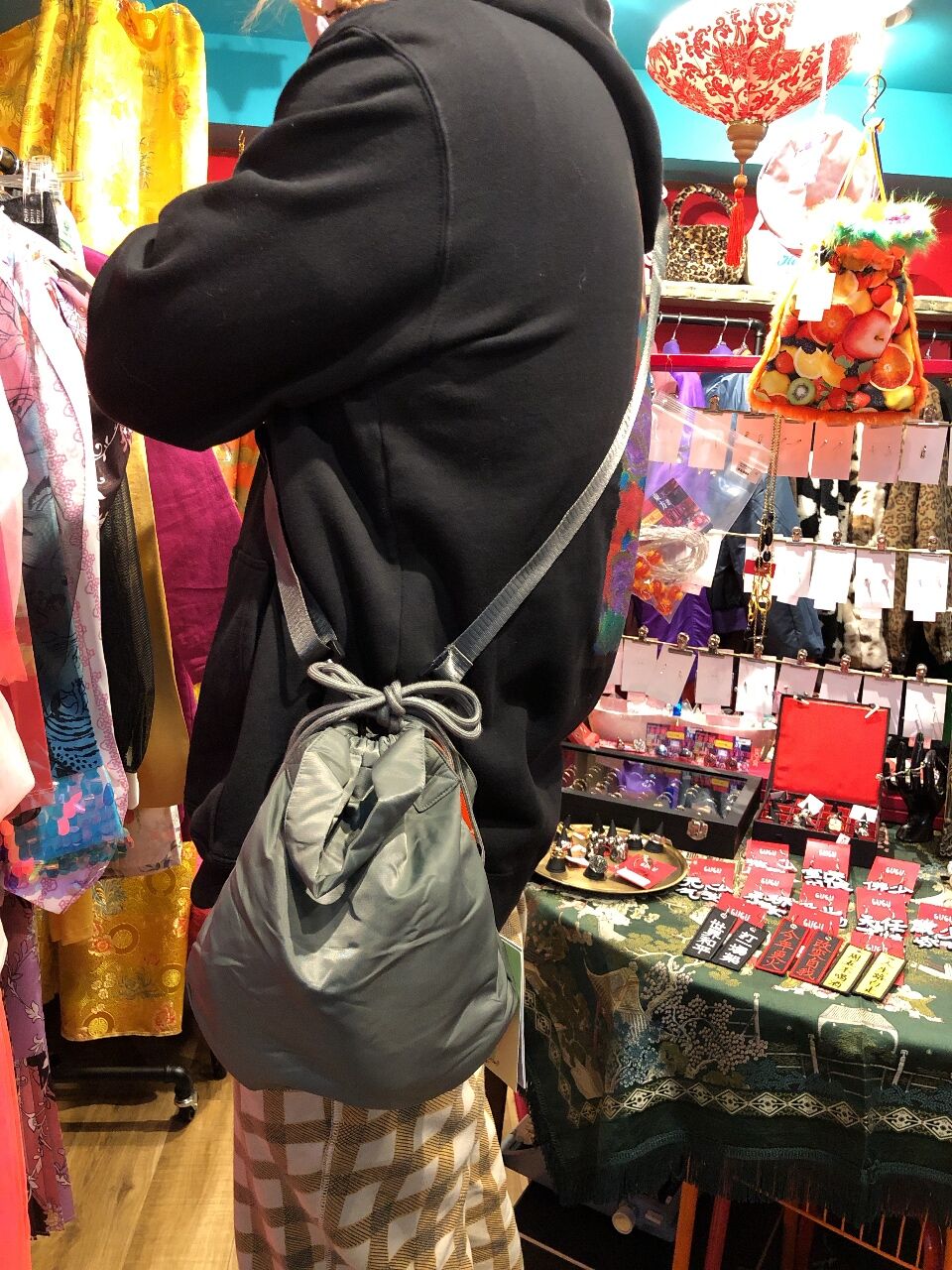 Crying Center】MA-1 タイプ バッグ 巾着 tb-201120-2 | GUGU