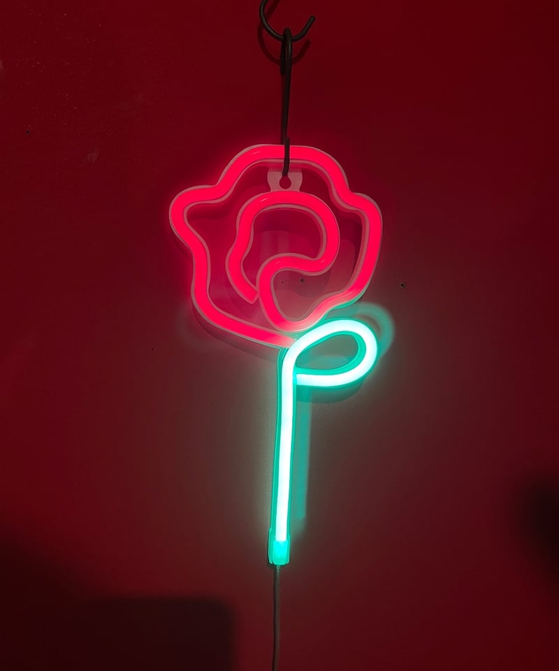 LED ネオンサイン ローズ 薔薇 | GUGU