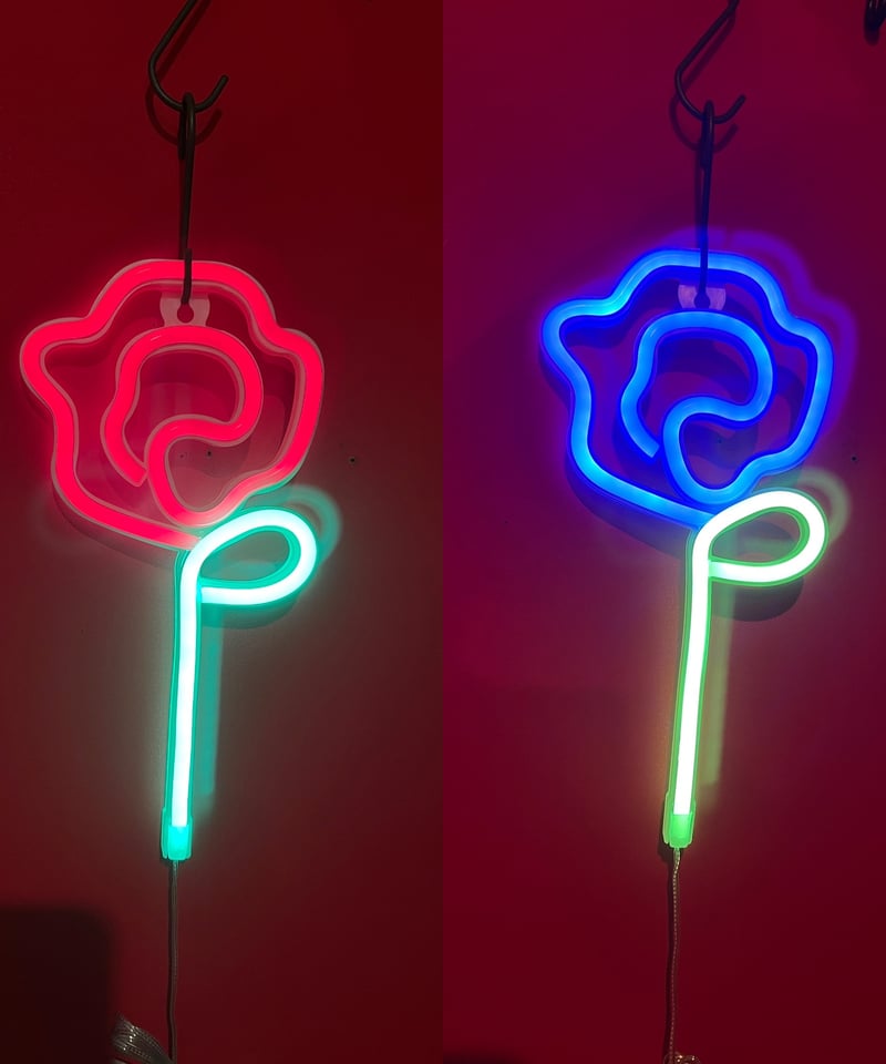 LED ネオンサイン ローズ 薔薇 | GUGU