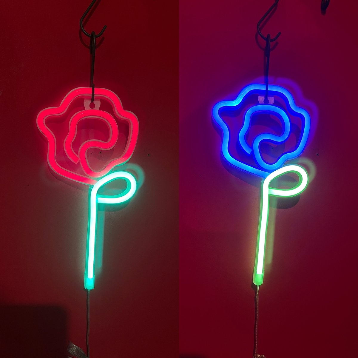 LED ネオンサイン ローズ 薔薇 | GUGU