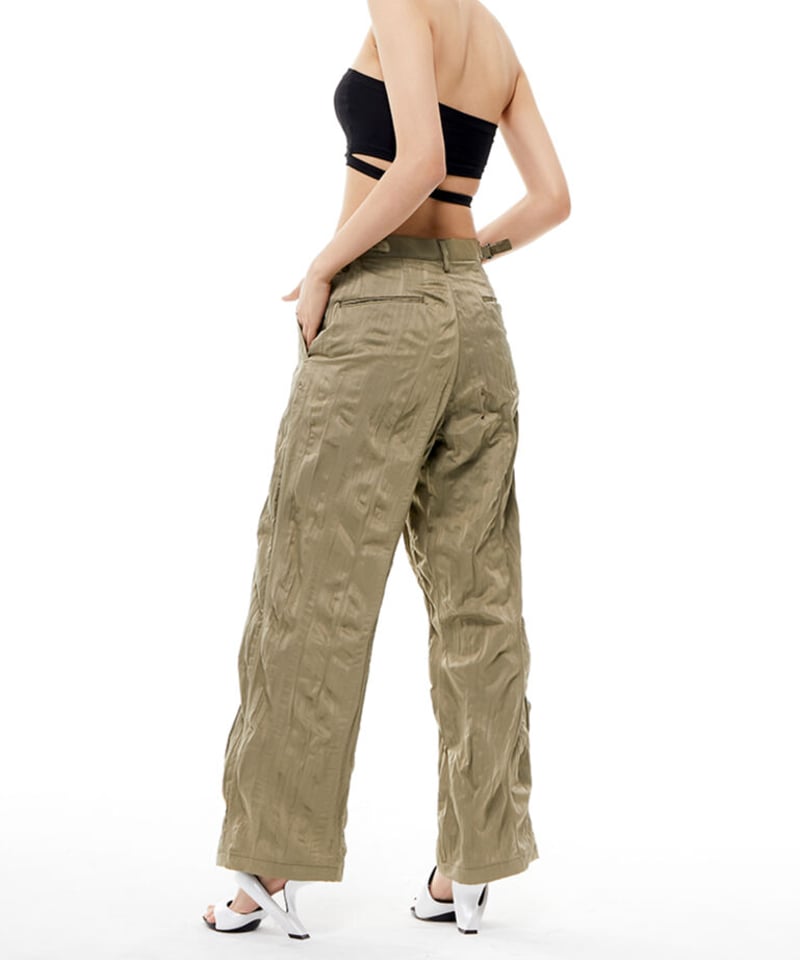 MARINA CORNELIO しわ加工パンツ MARINA CORNELIO しわ加工パンツ