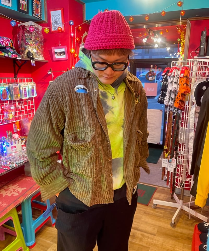 PARASONA】Corduroy shirt jacket コーデュロイシャツジャケット