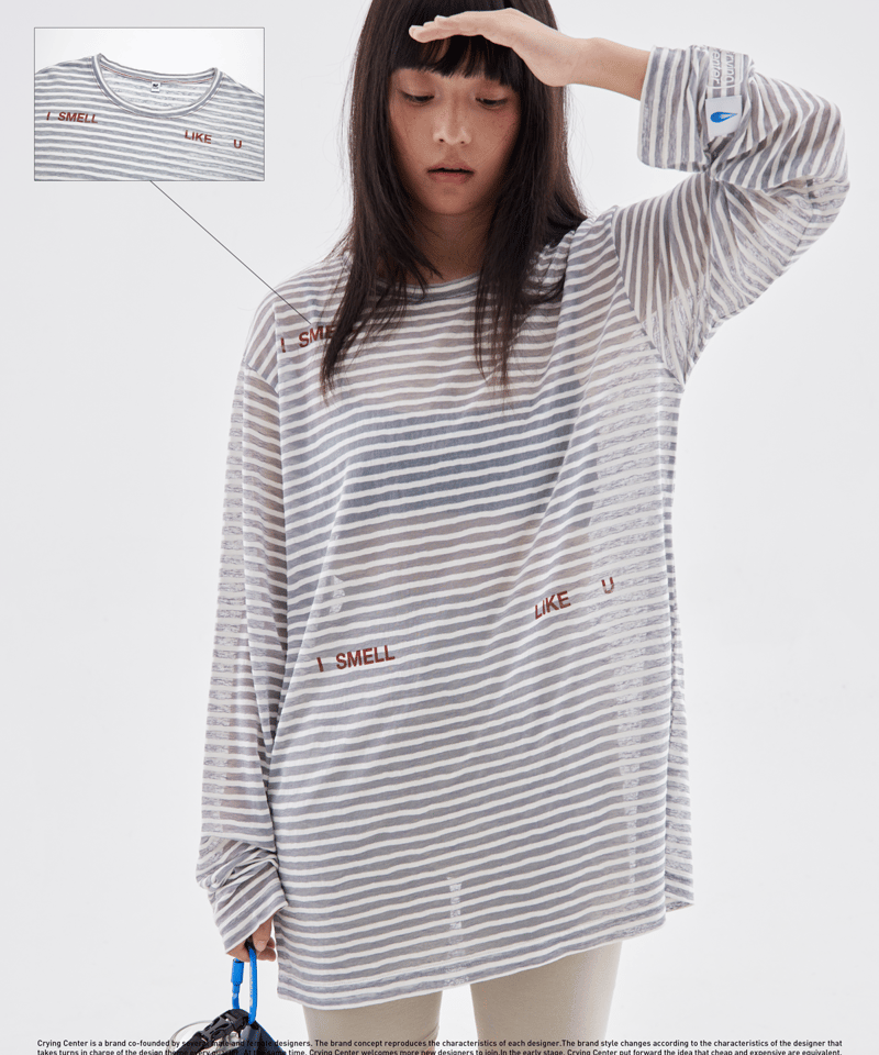 seesee yesgoodmarket ボーダーロングスリーブ seesee yesgoodmarket ボーダーロングスリーブ forksy.】シアー