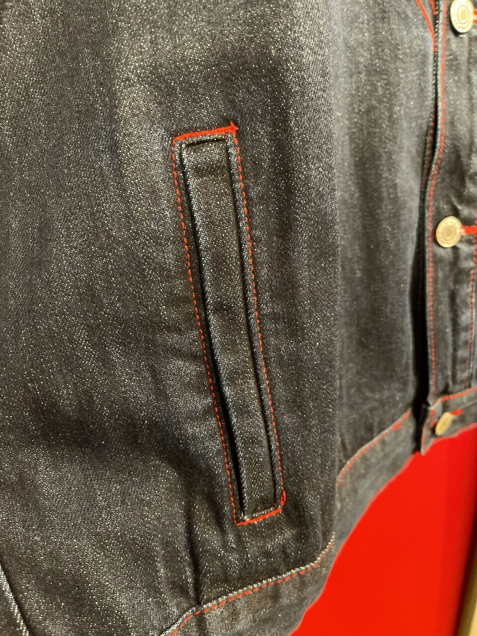 DENIM COLLECTION 】ステッチデザイン デニム ジャケット | GUGU