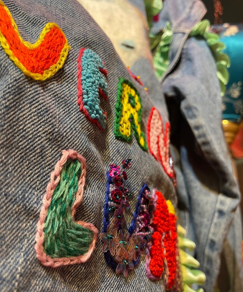 VERANDALUNCH】リメイク セパレートフリルスリーブ ゴート