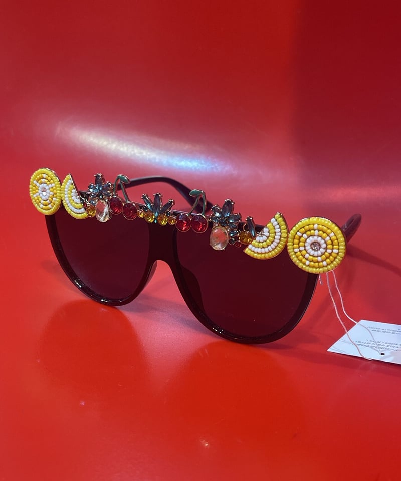 DOLCE&GABBANA サングラス グラデーションオレンジ ドルチェ