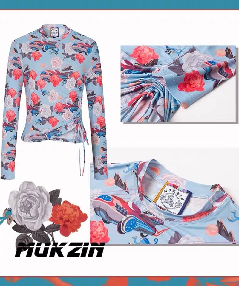 Mukzin Designer Brand Blue Bottoming Shirt-ADVE 