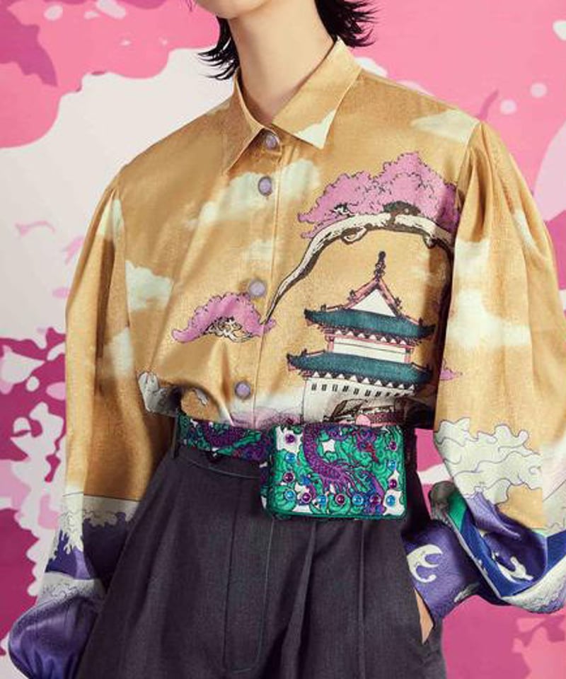 MUKZIN】Designer Brand Chinese Style Printed Si
