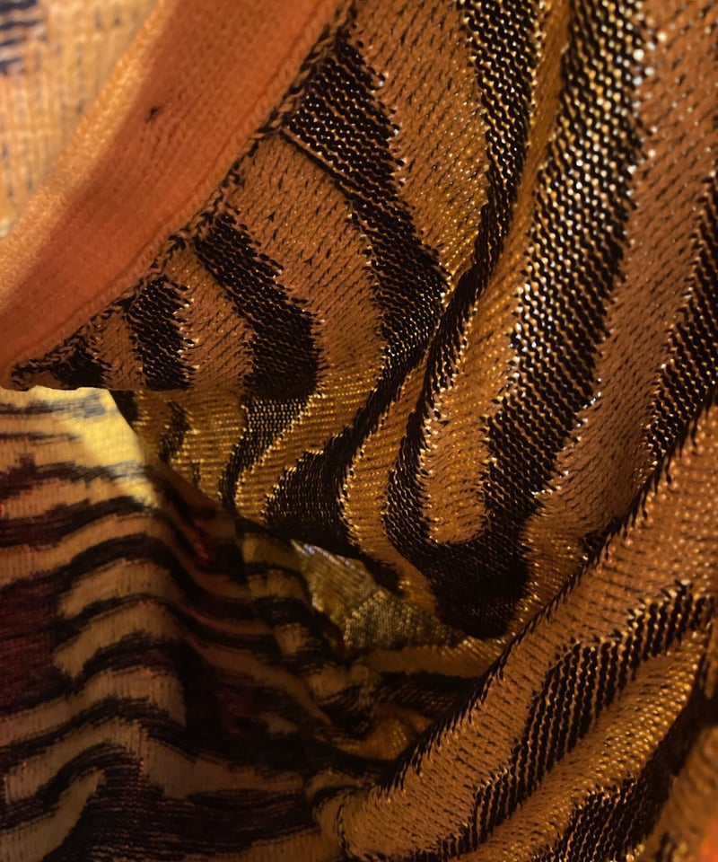 g*t様 Cloveru 虎模様 ニットカーディガン　L Cloveru 虎模様 ニットカーディガン L