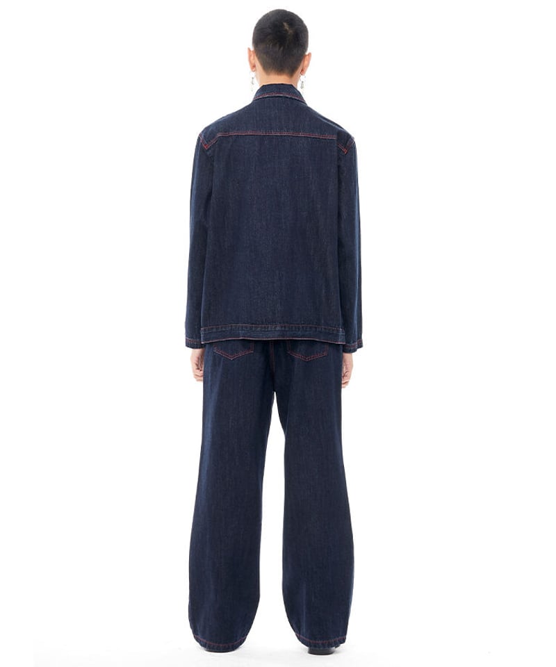 【新品】TO BE CHIC デニムジャケット DENIM COLLECTION 】ステッチデザイン デニム ジャケット | GUGU