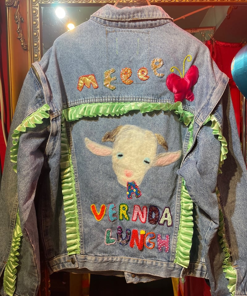 VERANDALUNCH】リメイク セパレートフリルスリーブ ゴート