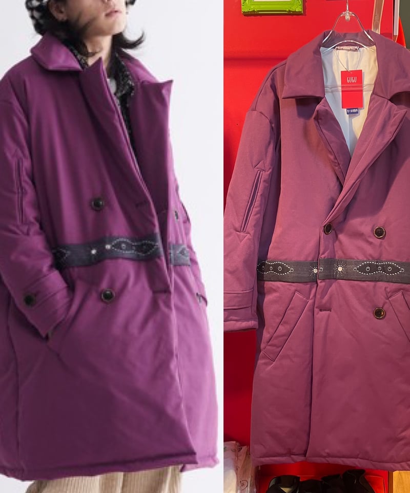 COAT COAT 1回着用 PUFF OHGA OHGA OHGA PUFF COAT オーガ
