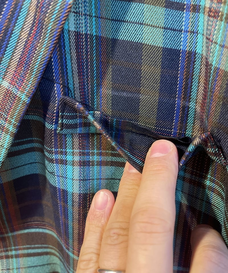 新品☆彡　アトリエgg タータンチェックタートル タータンチェック 6枚はぎフレアスカート(71253815-2024