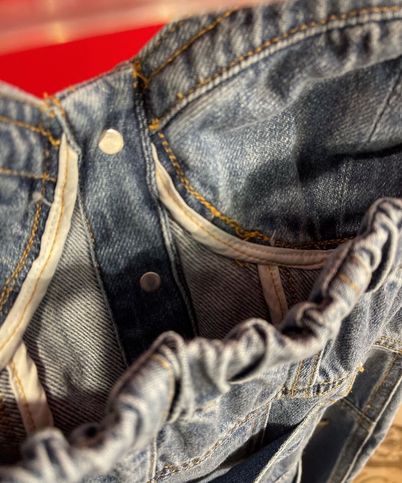 DIANTE jeans デニムオールインワン ベアトップ ブラック nh123_v12.jpg