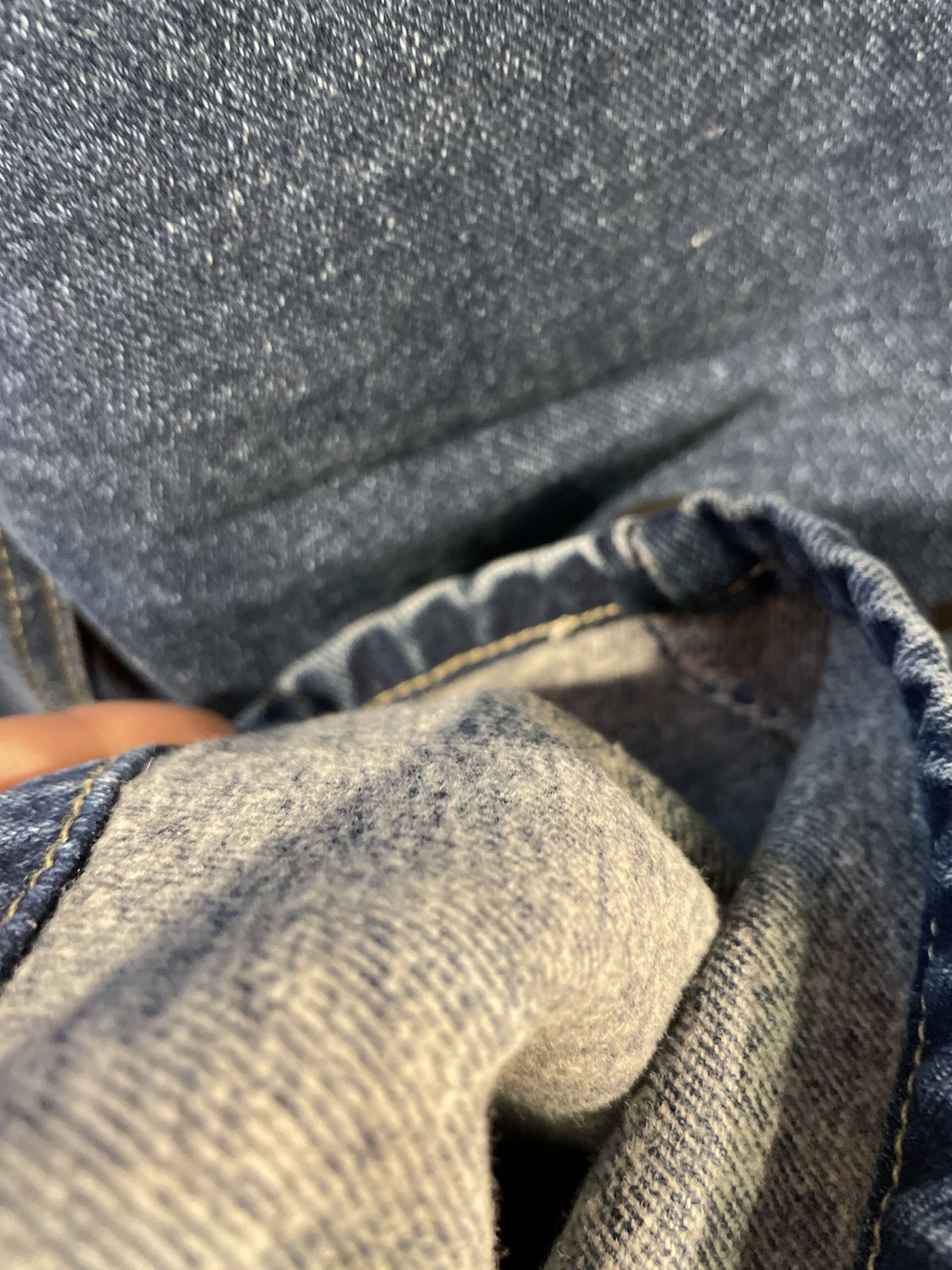 漢字 プリント デニム パンツ | GUGU